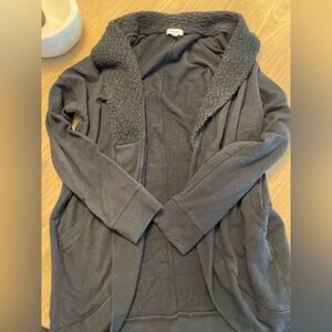 Splendid high low jacket sweater